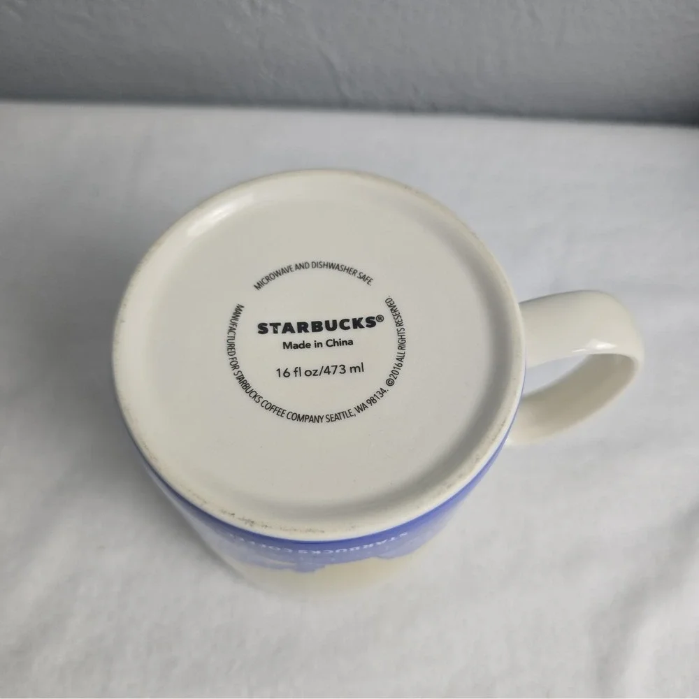 Starbucks Los Cabos Mug 16 fl oz 2016 Global Icon Collector Series Coffee Cup